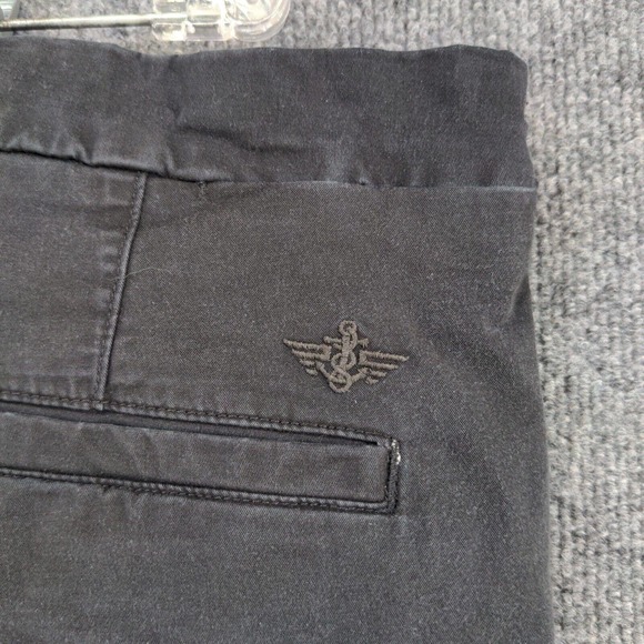 Dockers Mens Supreme Flex Ultimate Chino Shorts Black Size 44 Cotton Blend - Picture 10 of 14